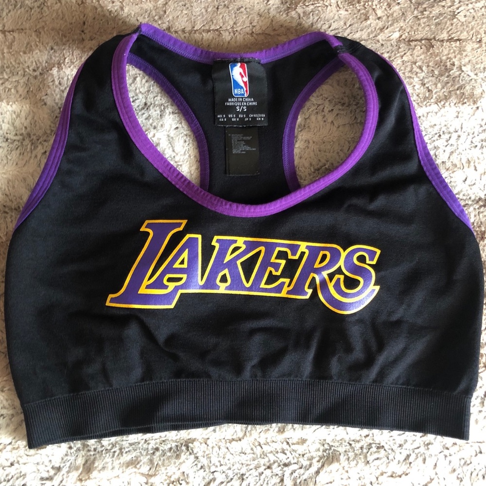 Los Angeles Lakers sports bra
